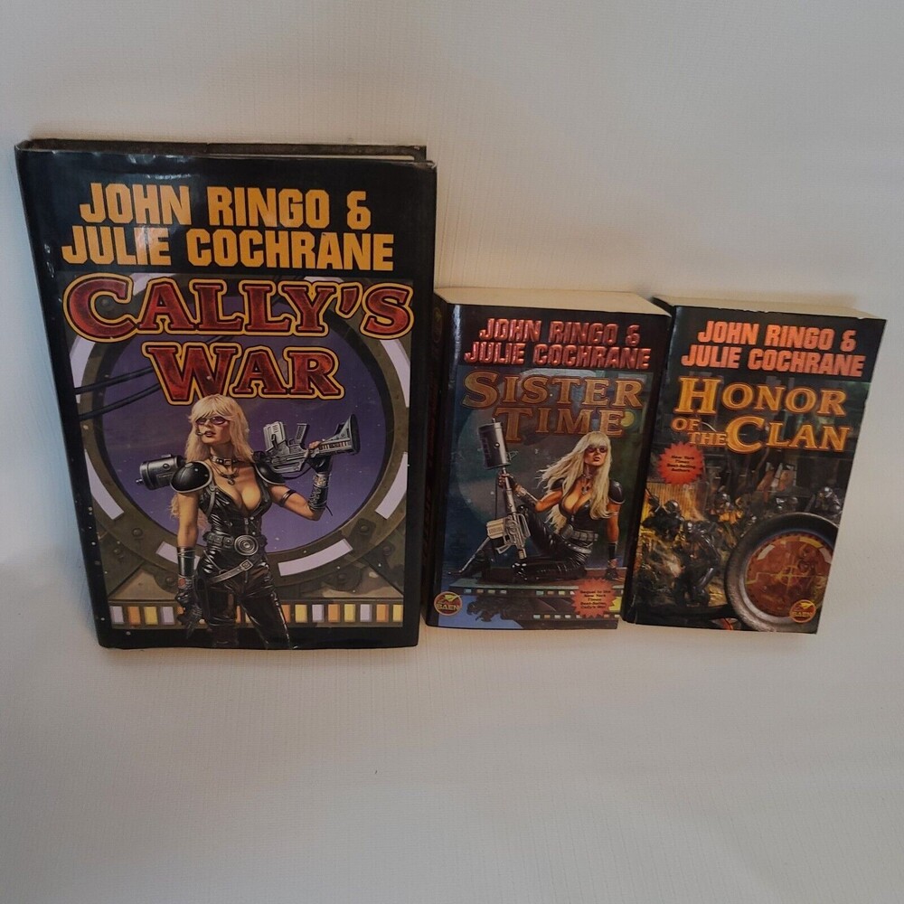 Lot of 3 Books John Ringo Cally's War Series 1 HC 2 PB